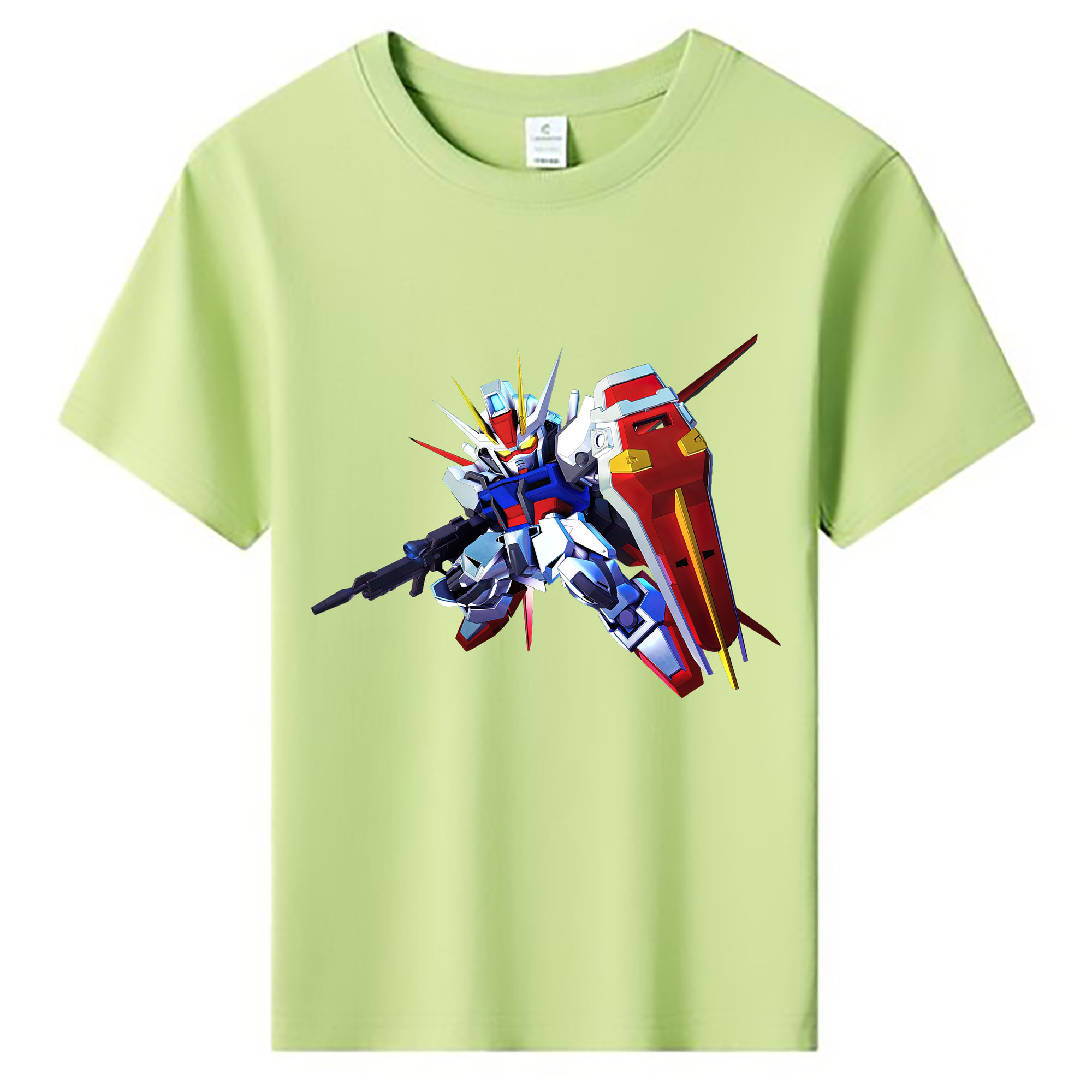 （画像用） 機動戦士ガンダム Mobile Suit Gundam 綿100％キッズTシャツ（フロントプリント）
